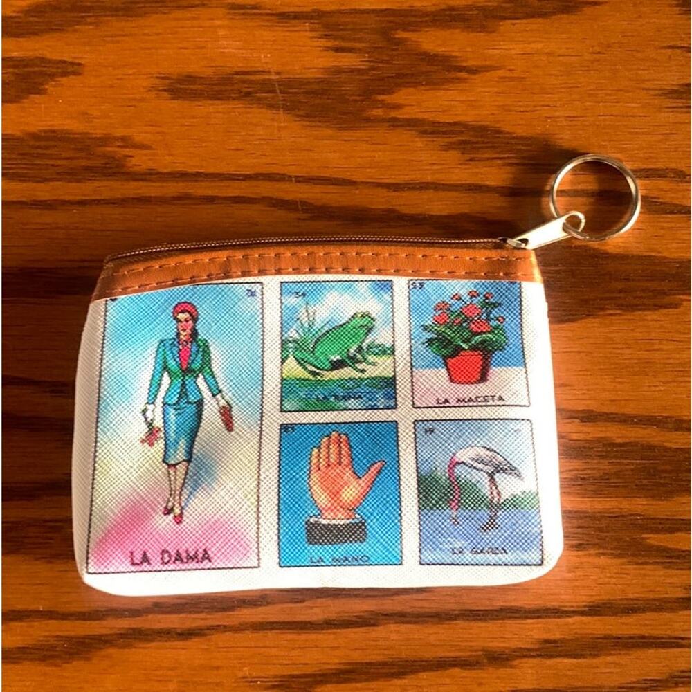 Wallet with Keyring- La Dama